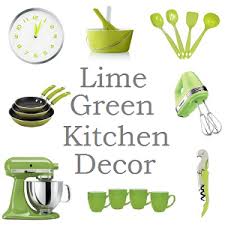 lime green kitchen, green kitchen decor