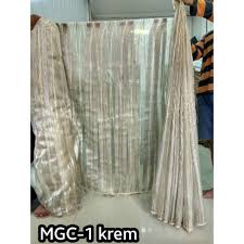 Harga kain gorden minimalis misalnya, tentu akan lebih. Kain Vitrage Meteran Vitrase Terbaru Gordyn Gorden Minimalis Organdi Motif Liris Mgc 1 Bahan Tipis Shopee Indonesia