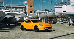 Stanced And Customized Nissan 370z Sitting Low On Vossen Rims Nissan 370z Nissan Vossen