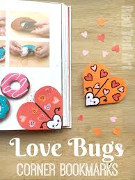 Bookmarks are available in a huge variety of materials with a multitude of designs and styles from which. Love Bug Bookmark Designs Red Ted Art Make Crafting With Kids Easy Fun