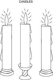 Three Candle Coloring Pages Best Place To Color Colorful Candles Coloring Pages Candle Drawing