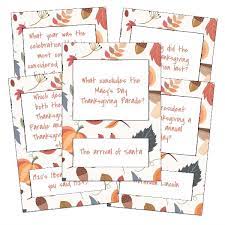 Instantly play online for free, no downloading needed! Thanksgiving Trivia Cards My Joy Filled Life