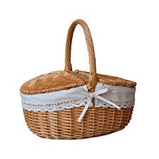 Picnic Basket Wicker Picnic Basket Basket