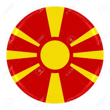 Anti globalism, anti nwo gifts. Macedonian Flag Badge Flag Of Macedonia Button Isolated On Stock Photo Picture And Royalty Free Image Image 55620206