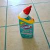 How to clean tile grout with baking soda and commercial products. 1