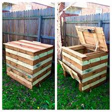 Generally, pallet bins are made quickly, from cheap wood. Compost Bin Made From Recycled Pallets 1001 Pallets