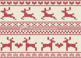I'm knitting my first fair isle pattern…a christmas stocking for my daughter. A Christmas Fair Isle Inspired Knitted Background With Reindeer The Seamless Knitting Patterns Fair Isle Knitting Patterns Fair Isle