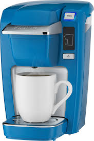 Fill the water, enter the coffee machine and press the button. Keurig K Mini K15 Single Serve K Cup Pod Coffee Maker True Blue 120311 Best Buy
