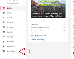 Banyak kreator yang sukses karena youtube dan kini semua orang ingin menjadi seorang youtuber, tetapi tidak semua orang bisa sukses dengan mudah, banyak perjuangan yang harus di lakukan oleh banyak youtuber sukses. Cara Download Audio Bebas Hak Cipta Youtube Infongapak Com