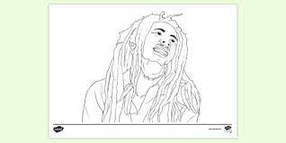 Call of duty coloring pages to print free. Free Bob Marley Colouring Page Teacher Made