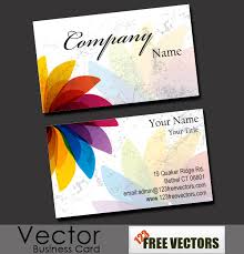 Make free business cards using your own logos and backgrounds, instantly print your custom business cards at home any time of day. Free Business Card Vector By 123freevectors On Deviantart