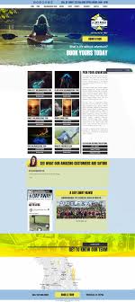Locational Kayak Rental Website Design Tropical Ocean In 2020 Website Design Book Tours Adventure Book