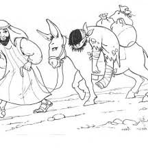 Pharisee and the publican coloring page. Good Samaritan Netart