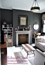 A Snuggly Snug Decorating With Dark Colours Living Room Grey Dark Grey Living Room Dark Living Rooms