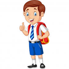 ✓ free for commercial use ✓ high quality images. Cartoon Happy School Boy In Uniform Giving A Thumb Up School Cartoon School Boy Cartoon Boy