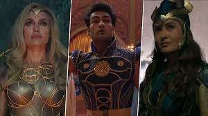 22nd may 2021, 21:18 gmt+10. Eternals Trailer Angelina Jolie Kumail Nanjiani Salma Hayek Who Plays Which Character In Chloe Zhao S Marvel Film Report Door