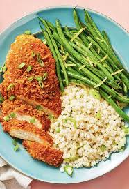 Breaded Chicken With Couscous Recipe Hellofresh Recipe Hello Fresh Recipes Couscous Recipes Easy Chicken Recipes