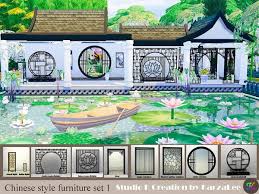 Urban loft style home decor is all the rage right now. Studio K Creation Chinese Style Furniture Set 1 Sims 4 Downloads