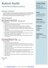 Tips for personalizing your teen resume template. Youth Mentor Resume Samples Qwikresume