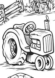 The various elements on the coloring sheet make a complex picture. Free Easy To Print Tractor Coloring Pages Tulamama