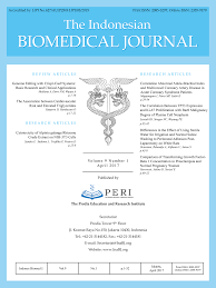 Meet other researchers, find scholarship opportunities and publish your own research. Indonesian Biomedical Journal Inabj