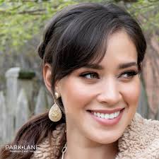 Park Lane "CLEMENTINE" Pierced Earrings w/ Austrian Crystals Pretty! Reg.  $52