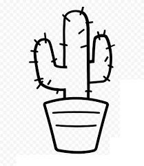 Here presented 53+ cute cactus drawing images for free to download, print or share. Printable Simple Cactus Coloring Page For Both Aldults And Kids