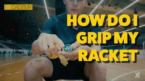 Viktor axelsen the most successful young player and current world no.1 with great skills and viktor axelsen racket: How To Grip Your Badminton Racket Vacademy 3 Youtube