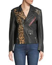 Zadig Voltaire Liya Patch Leather Moto Jacket Leather Moto Jacket Moto Jacket Leather Moto