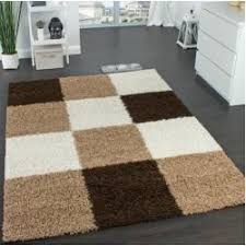 Shaggy Teppich In Braun Beige Cremewayfair De Zottelteppich Teppich Braun Und Weisser Teppich