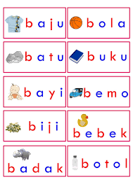 Di dalamnya juga ada panduan penggunaannya. Download Flash Card Suku Kata Bergambar Unbrick Id
