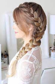 16 Gorgeous Winter Hairstyles For Long Hair Lovehairstyles Com French Braid Hairstyles Braided Cornrow Hairstyles Side French Braids