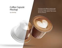 Rebrandy Mockups On Behance In 2020 Coffee Capsules Design Mockup Free Mockup Psd