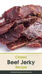 Make This Classic Beef Jerky That Rocks Recipe Ufp Recipe Jerky Recipes Beef Jerky Recipes Beef Jerky