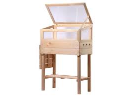 Frühbeet bausatz für gemüse kräuter im garten und balkon 80 x 60 x 80 cm braun. Dobar Fruhbeet Mit Ablagetisch Und Haken Abnehmebarer Aufsatz Aus Plexiglas Lidl De