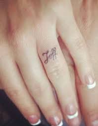 Jeff Tattoo Instead Of Wedding Band Ring Finger Tattoos Wedding Band Tattoo Marriage Tattoos
