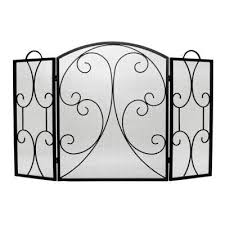 Home Decorators Collection Hearthway 3 Panel Fireplace Screen Kd 612b At The Home Depot Fireplace Screens Fireplace Fireplace Hearth