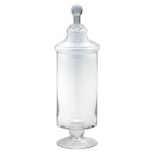 Storage jar with lid features thick sidewalls for added durability and stability. Decorative Glass Jar Diamond Star Target