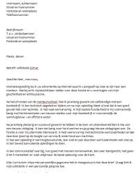 Sollicitatiebrief Zzper