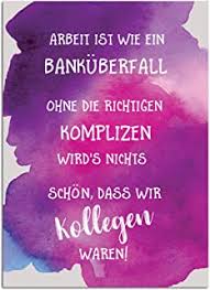 Du findest diese sprüche lustig? Suchergebnis Auf Amazon De Fur Abschied Kollegin Karte