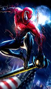 Toxin Spider Man Marvel Comics Wallpaper Marvel Spiderman Spiderman Artwork
