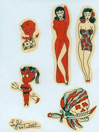 Lyle Tuttle Illustration History Traditional Tattoo Flash Flash Tattoo Sailor Jerry Tattoo Flash