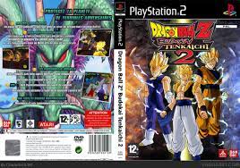Custom and retail game covers, inserts, and scans for dragon ball z: Dragon Ball Z Budokai Tenkaichi 2 Playstation 2 Box Art Cover By Cladir