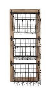 34 H X 14 W X 4 D Industrial 3 Tier Basket Wall Rack Mit Bildern Gemuseaufbewahrung