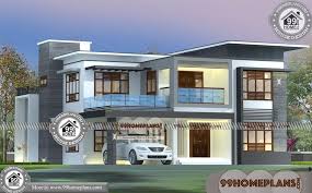 Contemporary house plans frequently have large expanses of windows & often may have dramatic rooflines. Small Contemporary House Design 50 New Two Storey House Plans