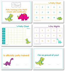 Potty Training Charts