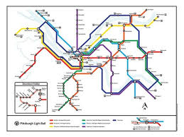 Former Grad Student S Proposed Transit Map Goes Viral Transit Map Light Rail Map Subway Map Design