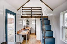 The loft area is then used as a bedroom, and it's accessed via a ladder. In North Carolina A Tiny House Resort The Boston Globe