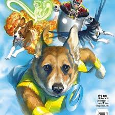 Power Item Of The Day G Dog S Animal Abilities Powered By A Corgi And A Magic Amulet And Used As A Respected And Adorable Hero In Ast Comic Art Alex Ross