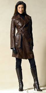 Shadwickc Bossy Glossy Certainly A Dame Long Leather Coat Leather Coat Leather Outfit